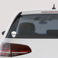 Skull Car Window decal